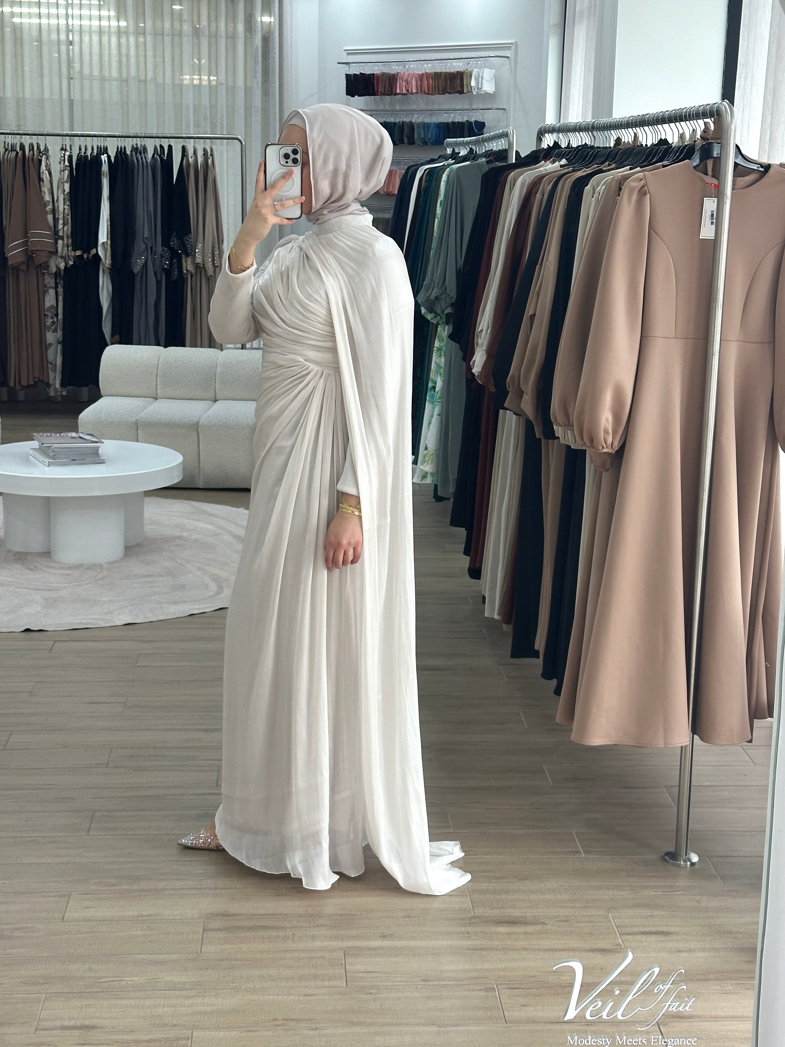 INAYA FORMAL DRESS-STONE