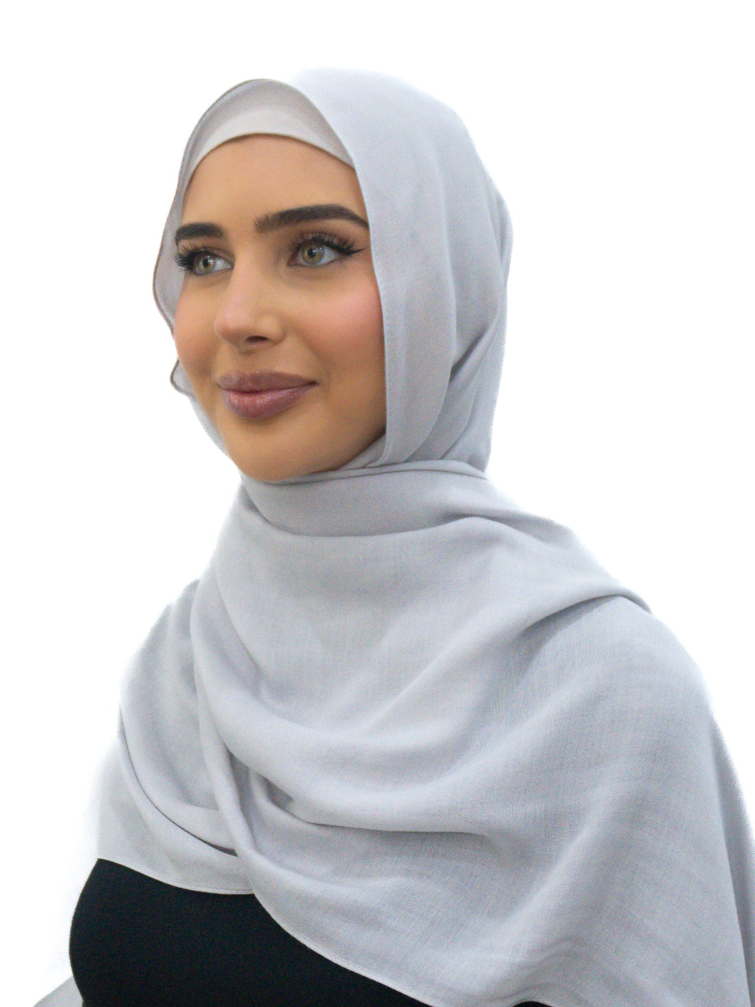 Premium modal hijab 180cm x 70cm soft drape lightweight breathable fabric