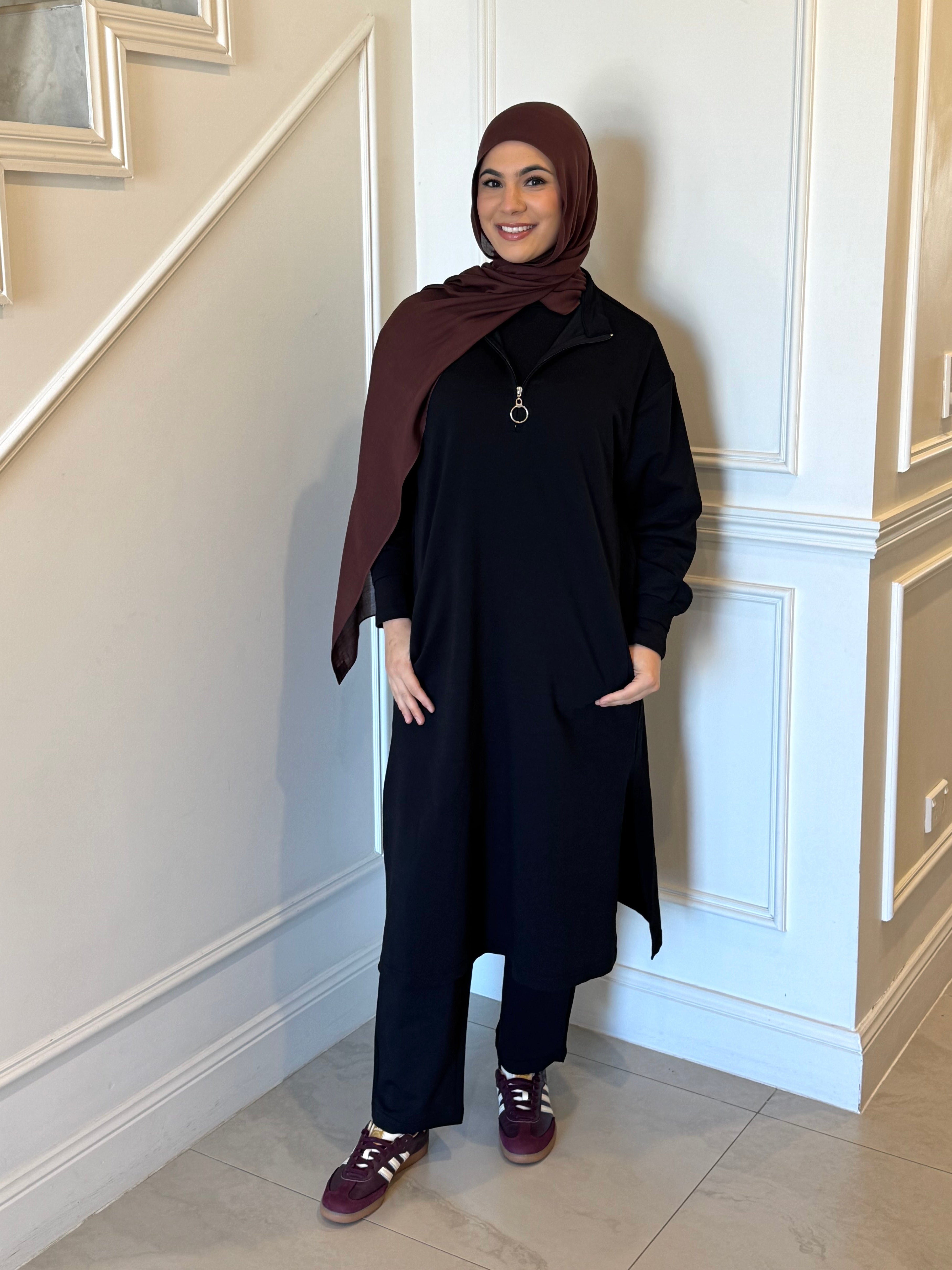 Modest Trackset — relaxed modest activewear set for women