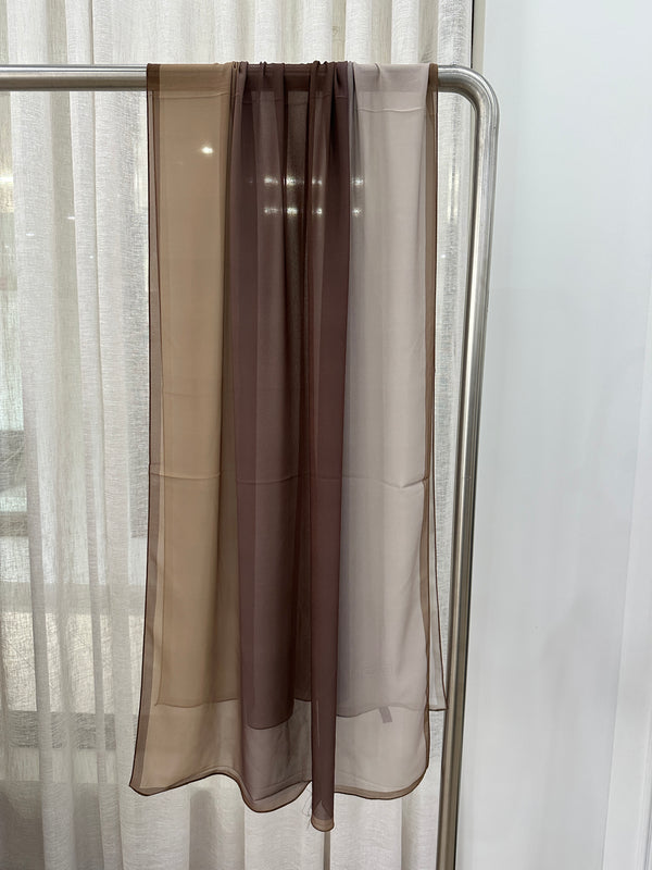 OMBRE HIJAB- COCOA