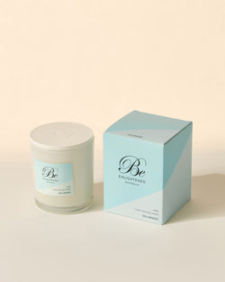 BE ENLIGHTENED CANDLE-SEA BREEZE