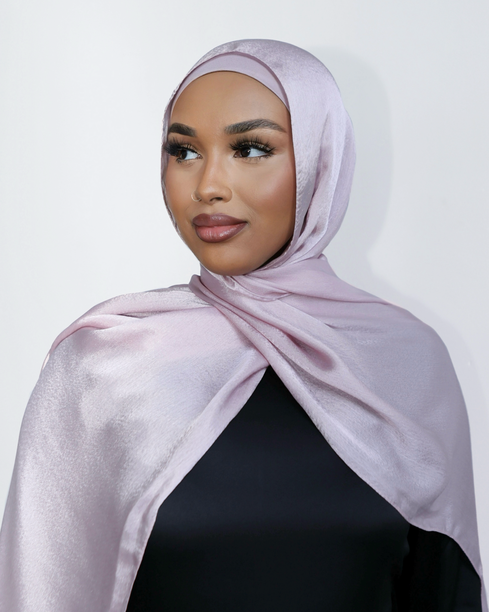 SHIMMER HIJAB- BLUSH PINK