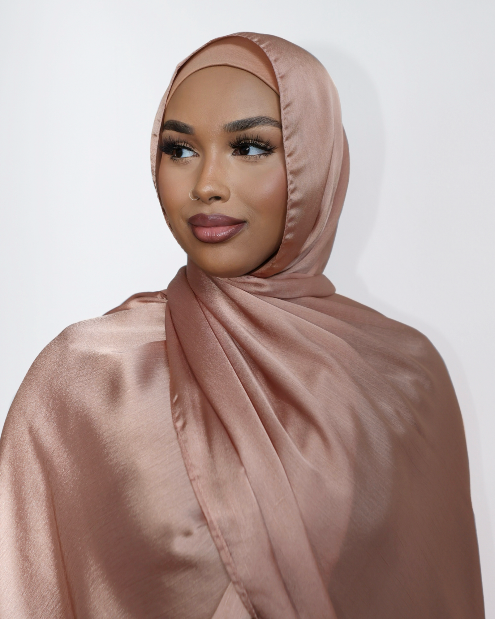 SHIMMER HIJAB- CLAY