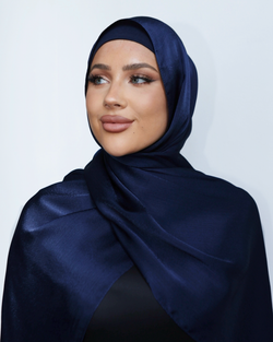 SHIMMER HIJAB- SAPPHIRE