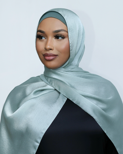SHIMMER HIJAB- JADE