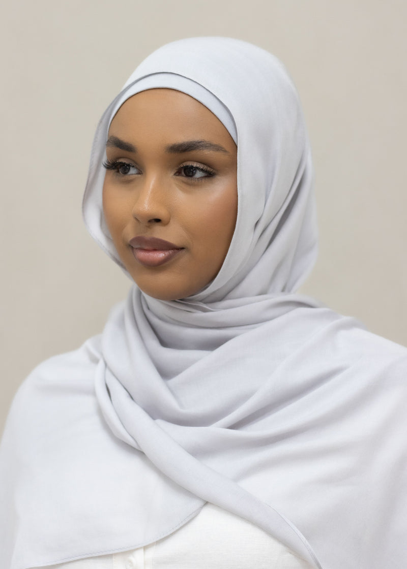 MODAL CELTIC SEA SALT HIJAB & COTTON CAP SET