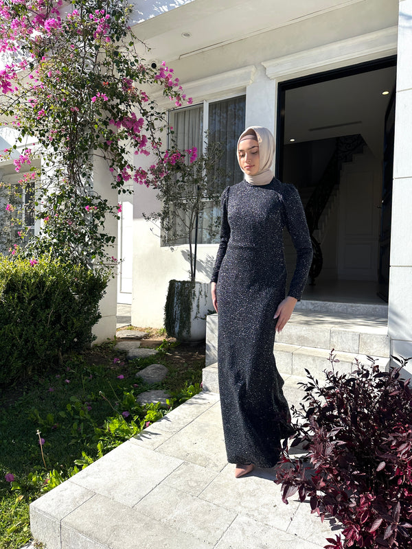 Glitz & Glamour Formal Dress Bronze – modest luxury dresses Black Friday