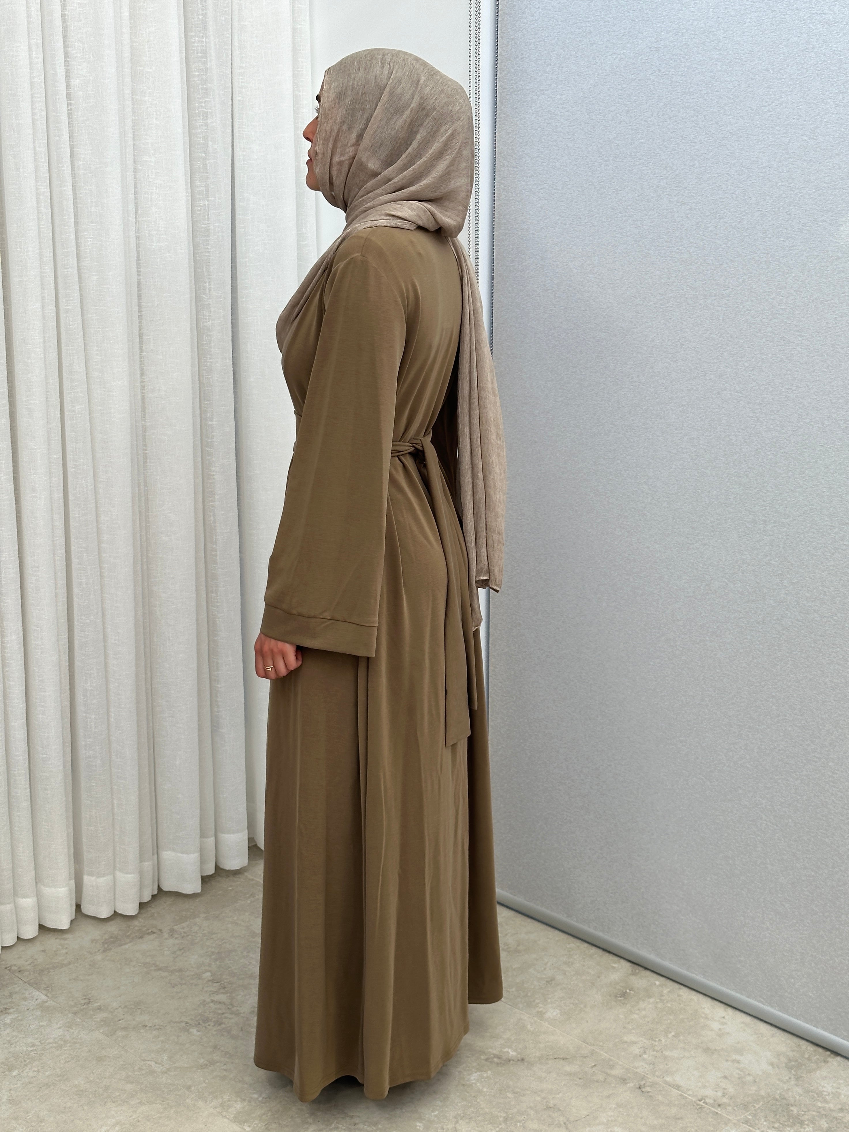 womens maxi full length kimono, lightweight cardigan for tran-seasonal spring summer, modest coverage with long sleeves