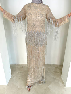 NACEY FULLY BEADED DRESS