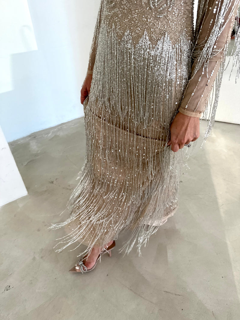 Fully cheap beaded dress