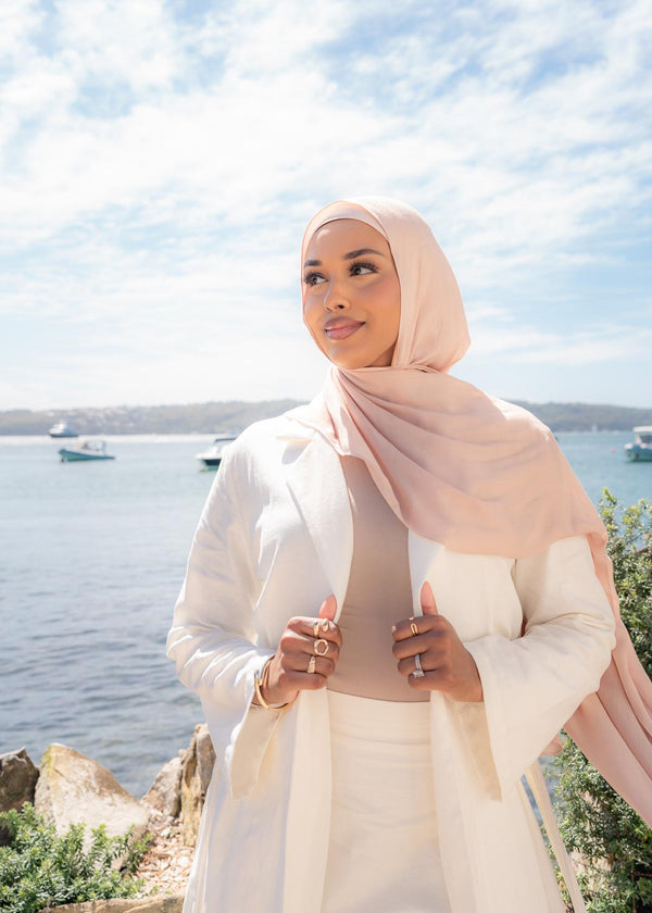 Plus-size white formal dress from Veil Of Faith Black Friday sale