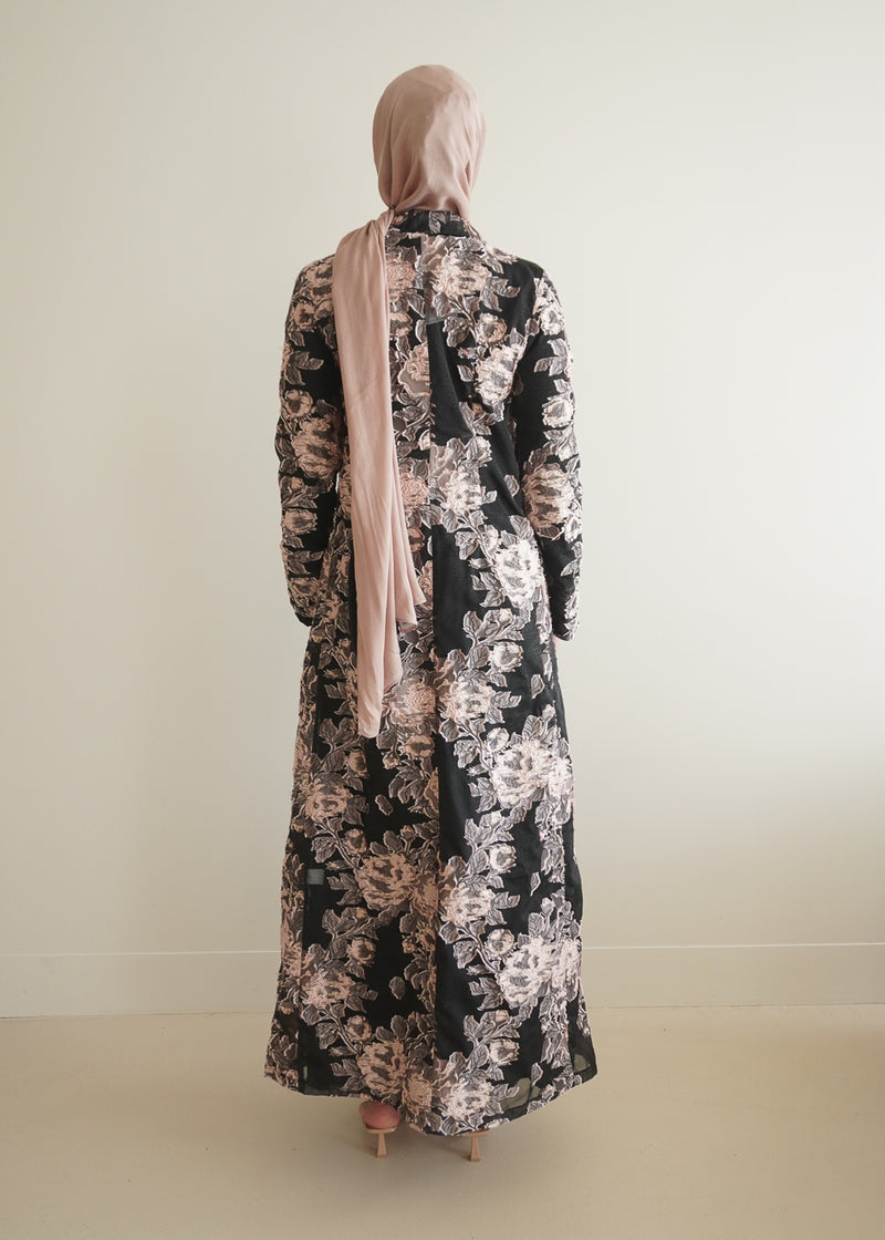 EDEN JACQUARD COAT- ROSE SET