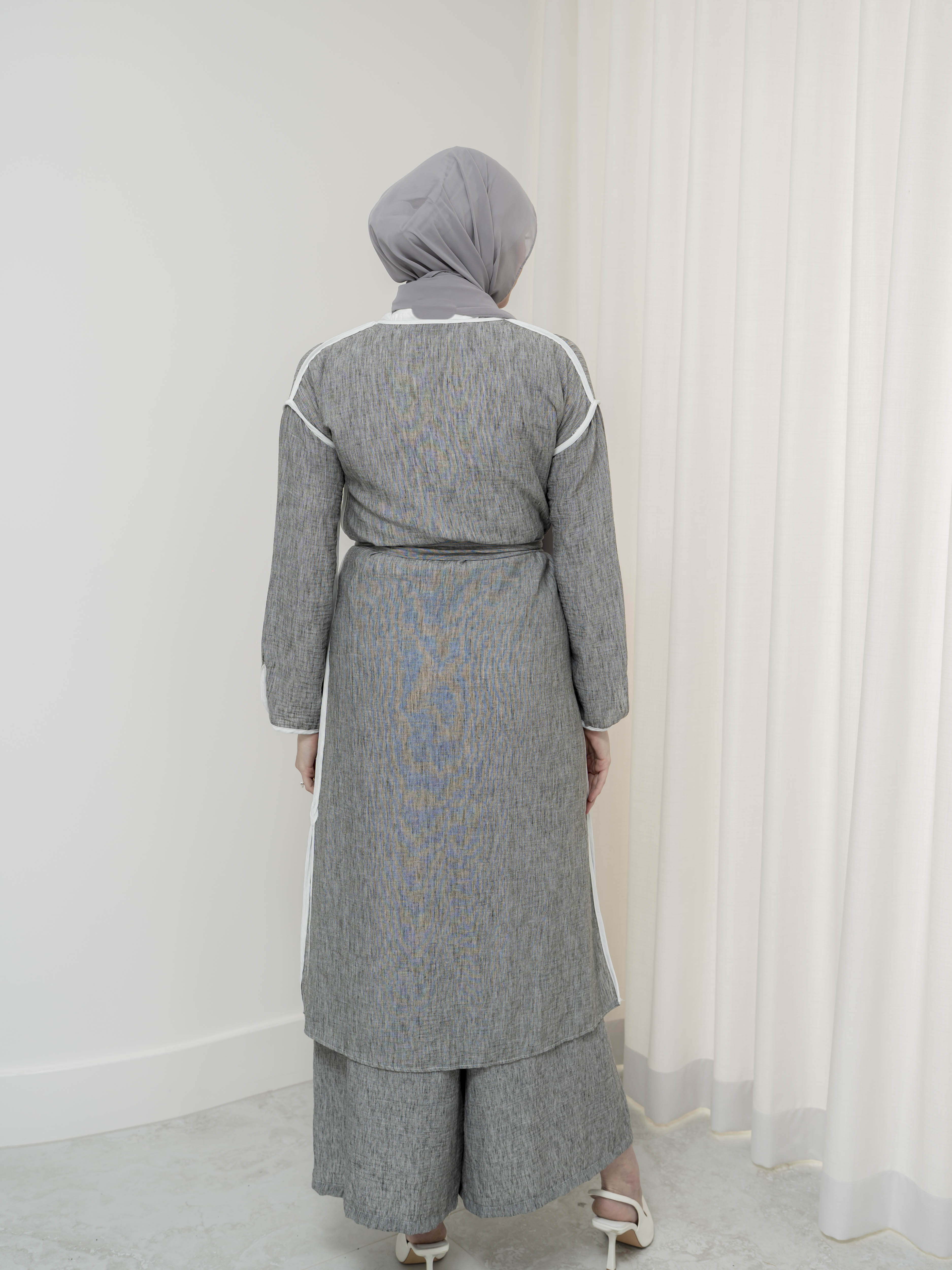 womens 3 piece co-ord matching set, lightweight and modest for spring/summer 