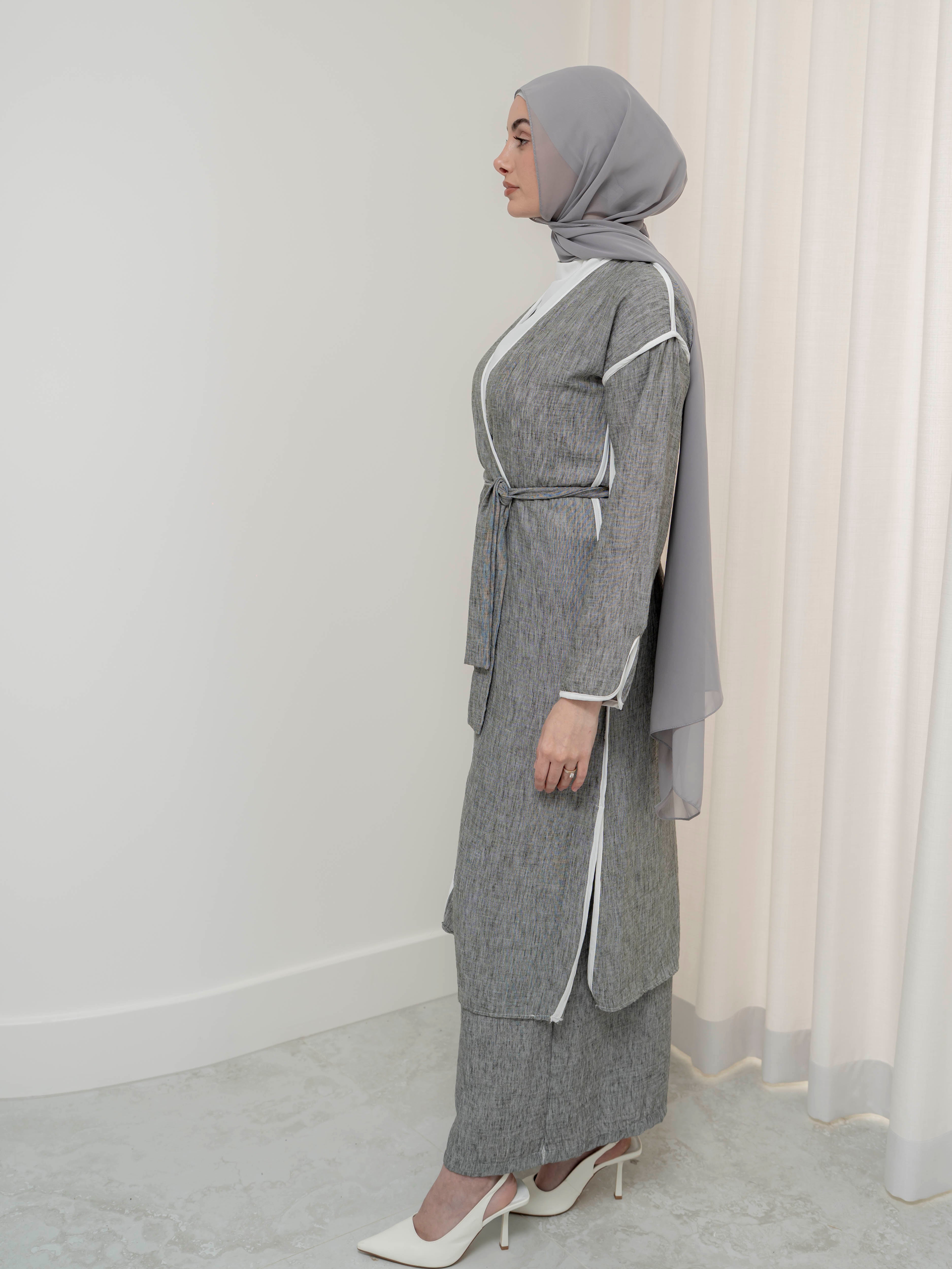 womens 3 piece co-ord matching set, lightweight and modest for spring/summer 