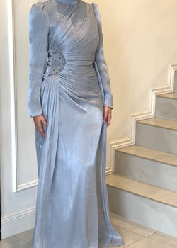 REANNE FORMAL DRESS- ICY BLUE