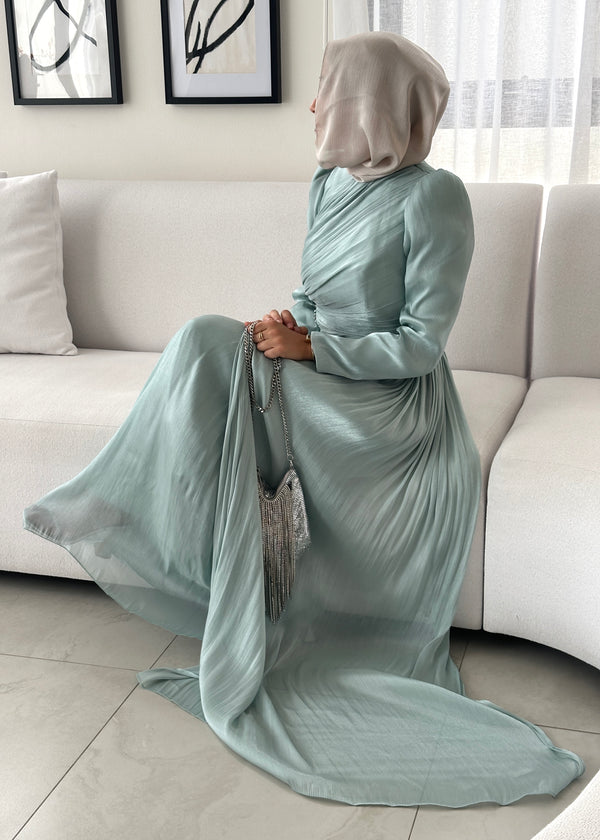 REANNE FORMAL DRESS- MINT