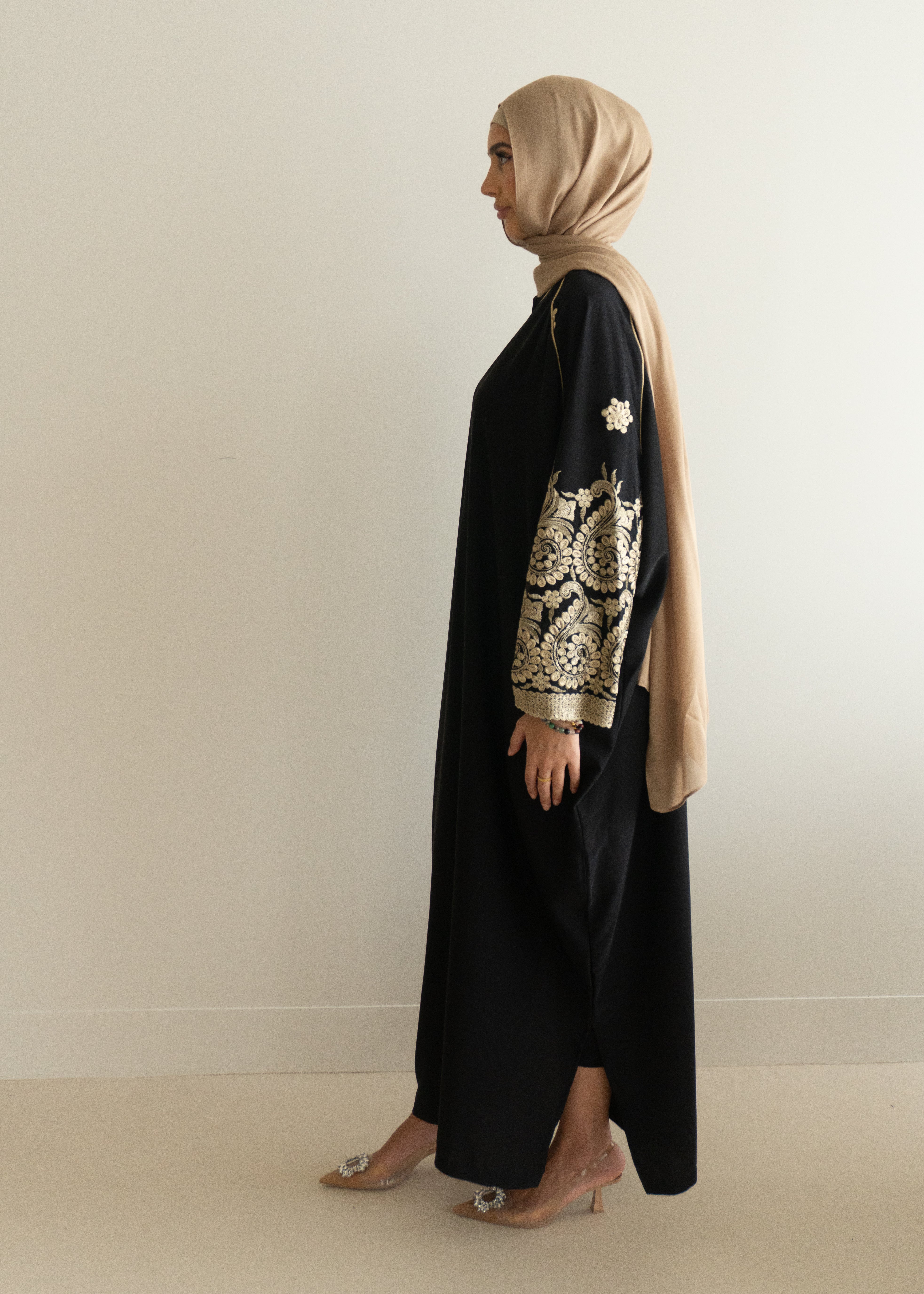 REEM EMBROIDERED ABAYA