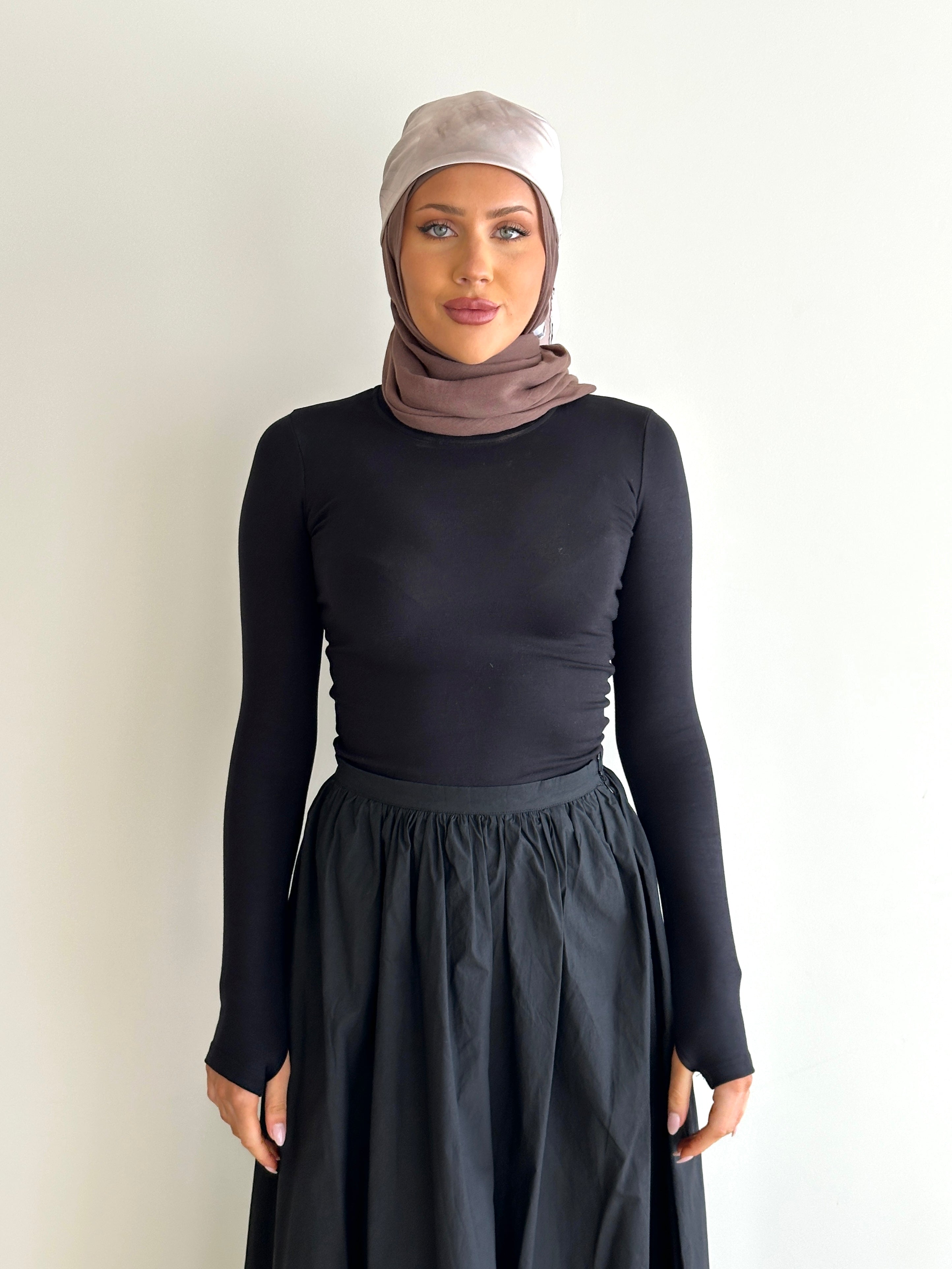 women's long sleeve body top, essential for layering 
