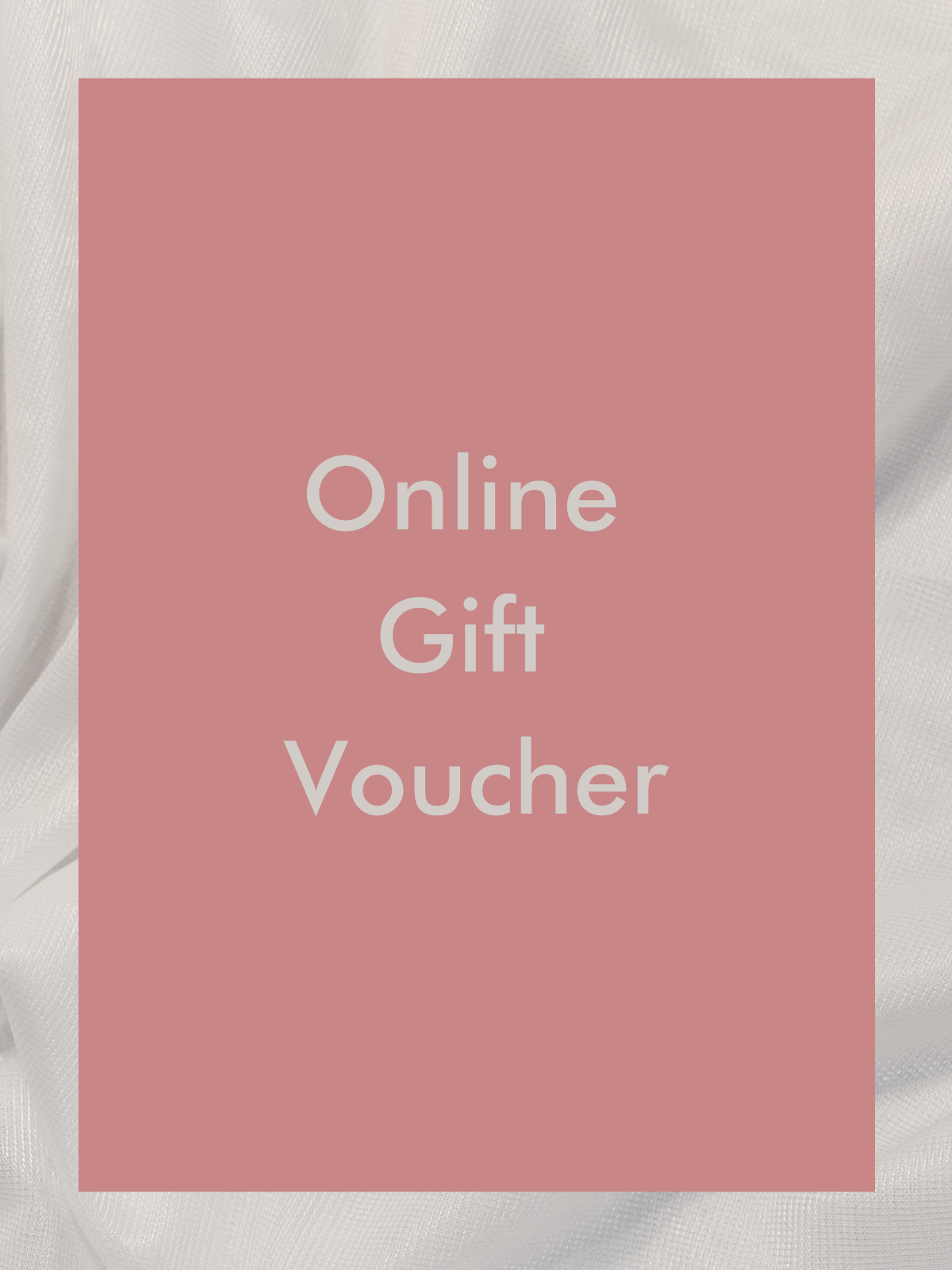 Online Gift Voucher