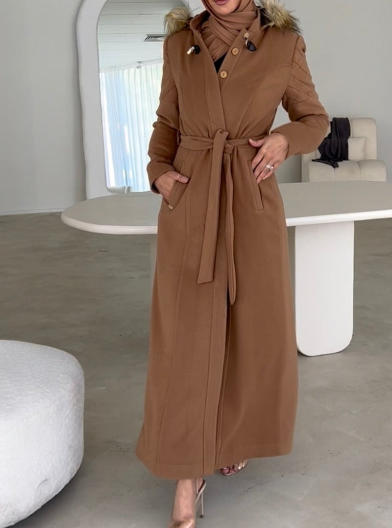 MARYAM FLOOR LENGTH COAT