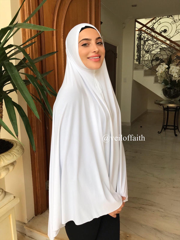 WHITE JILBAB