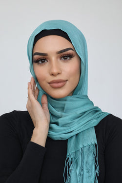 AQUA FINE SCARF