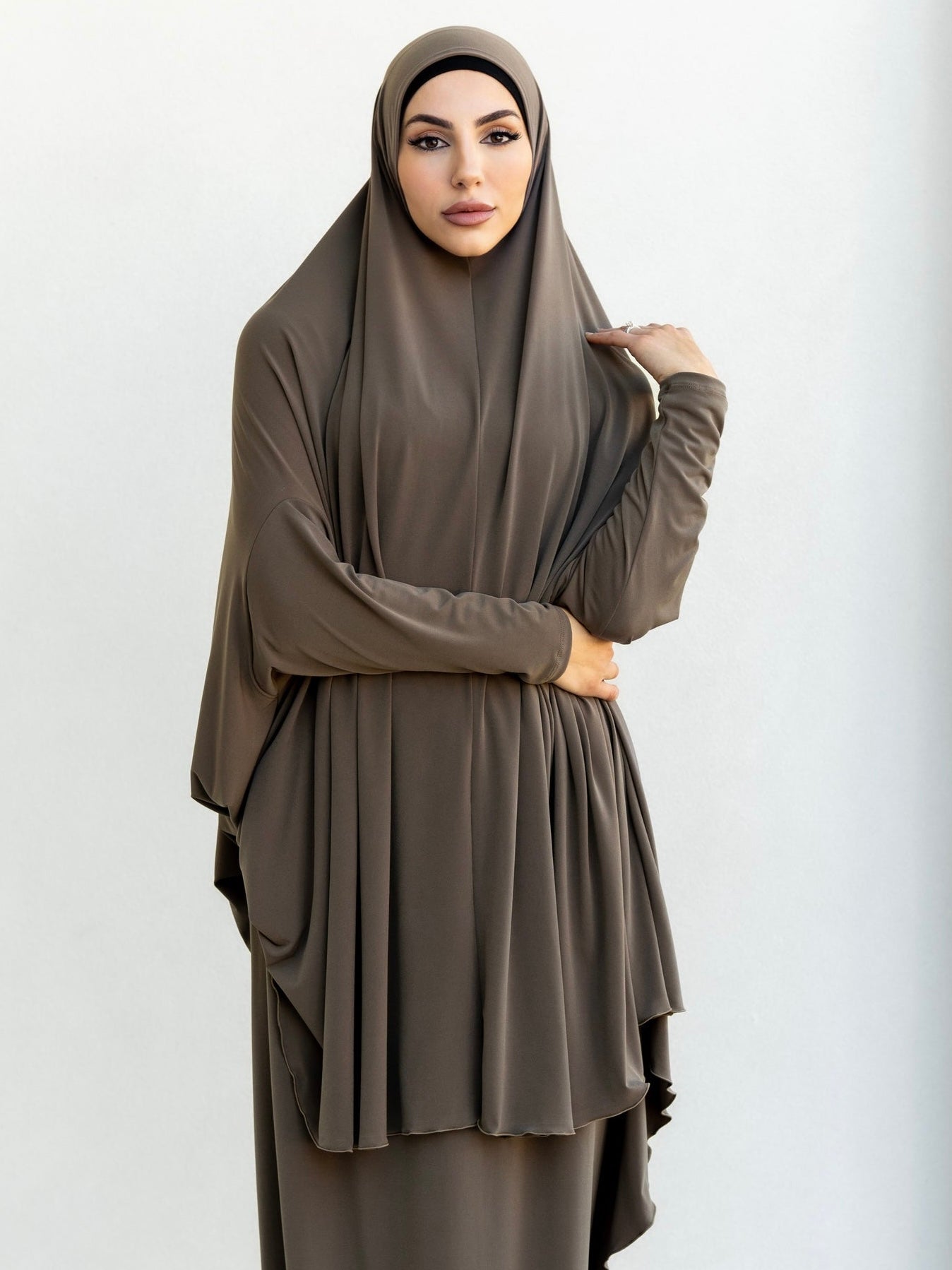 JILBAB WITH SLEEVES- MOOSE