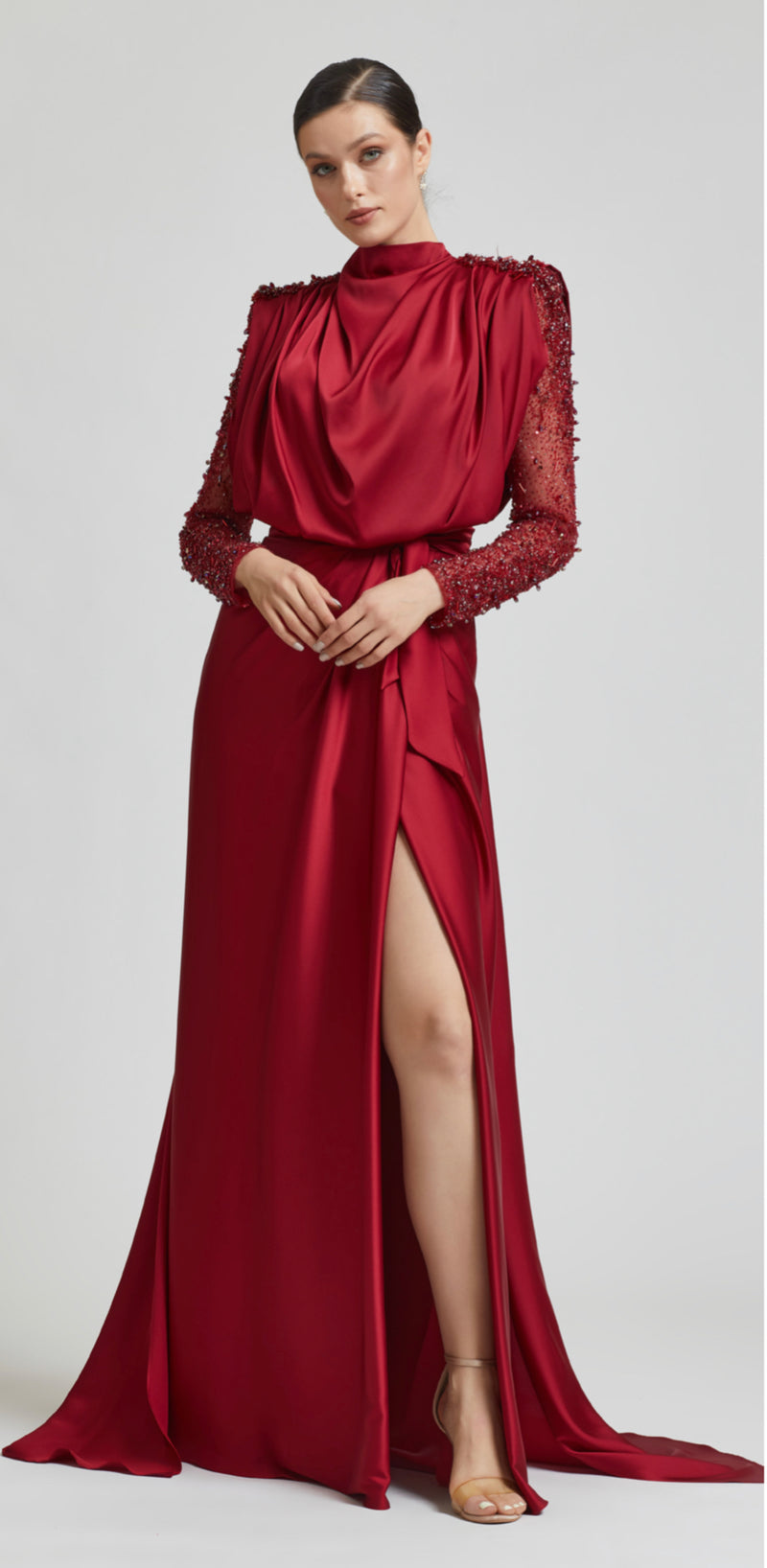 Red Dresses | Dark Red & Burgundy Dresses | boohoo UK