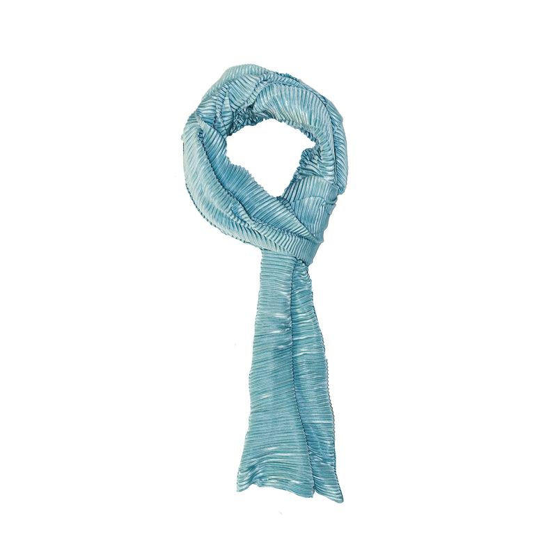 MINT PLEATED SCARF